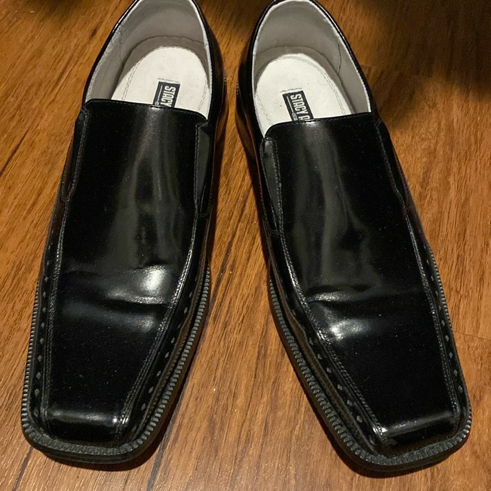 Stacy Adams Danton Men’s Black Slip On Dress Shoes Size 10